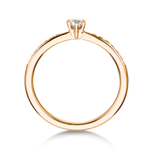 Lade das Bild in den Galerie-Viewer, 25601 - 6 Krappen mit Brillant und seitlichem Steinbesatz