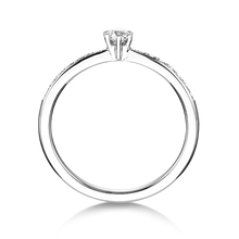 Lade das Bild in den Galerie-Viewer, 25601 - 6 Krappen mit Brillant und seitlichem Steinbesatz