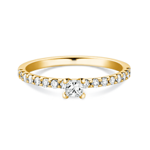 Lade das Bild in den Galerie-Viewer, 47401 - 4 Krappen mit Princess und seitlichem Steinbesatz