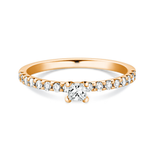 Lade das Bild in den Galerie-Viewer, 47401 - 4 Krappen mit Princess und seitlichem Steinbesatz