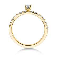 Lade das Bild in den Galerie-Viewer, 37401 - 4 Krappen mit Emerald und seitlichem Steinbesatz