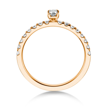 Lade das Bild in den Galerie-Viewer, 37401 - 4 Krappen mit Emerald und seitlichem Steinbesatz