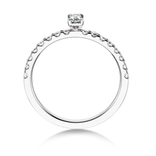 Lade das Bild in den Galerie-Viewer, 37401 - 4 Krappen mit Emerald und seitlichem Steinbesatz