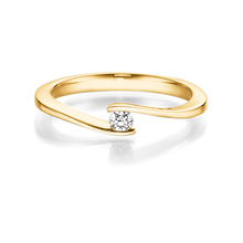 Lade das Bild in den Galerie-Viewer, 21201 - Spannring mit Brillant