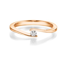 Lade das Bild in den Galerie-Viewer, 21201 - Spannring mit Brillant