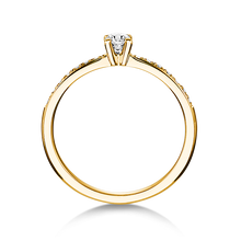 Lade das Bild in den Galerie-Viewer, 25401 - 4 Krappen mit Brillant und seitlichem Steinbesatz