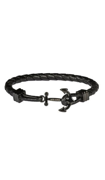Armband Anker Schwarz / Schwarz